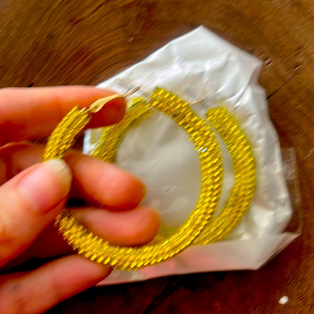 Yellow Hoops 15